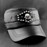 Black Skull Cap