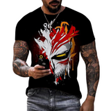 Men Anime Bleach 3D Printed T-Shirt