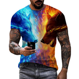 Men's Summer 3D Graphic T-Shirt