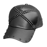 Punk Cross Studded Cap