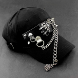 Punk Skull Spike Baseball Cap