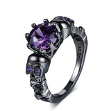 Aesthetic Black Witcher Goth Finger Ring