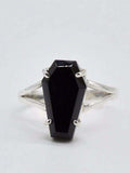 Vintage Punk Gothic Black Ring