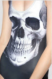 Gothic Skull One-piece Swimsuit