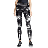 Satan Devil Black Leggings