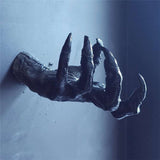 Witch's Hand Wall Hanging Statues