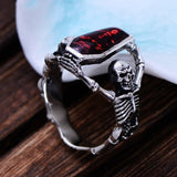 Vintage Punk Skeleton Men Ring