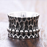 Vintage Gothic Skull Head Ring