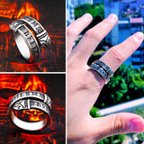 Stainless Steel Punk Vintage Men Ring