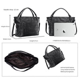 Punk Large Capacity PU Leather Women's Handbag