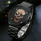 Gothic Fashion Pirate Style Skull Watch For Men