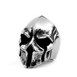 Gothic Warrior Skull Mask Ring