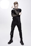 Men Devil Fashion Black Pants