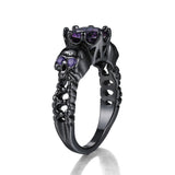 Aesthetic Black Witcher Goth Finger Ring