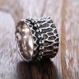 Vintage Gothic Skull Head Ring