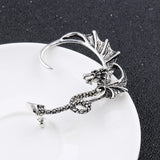 Dragon Ear Clip Earrings