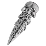 Skull Gothic Claw Ring