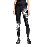 Satan Devil Black Leggings