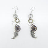 Vintage Steampunk Drop Earrings