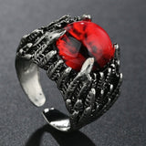 Gothic Hand Skeleton Ring