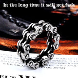 Punk Rock Motorcycle Chain Ring