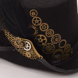 Fashion Steampunk Fedora Hat