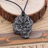 Viking Odin Compass Necklace