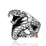 Gothic Warrior Skull Mask Ring