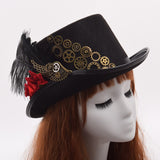 Fashion Steampunk Fedora Hat