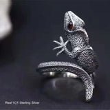 Cute Lizard Open Ring