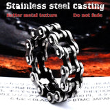 Punk Rock Motorcycle Chain Ring