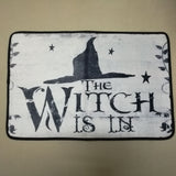 The Witch Is In Printed  Doormat