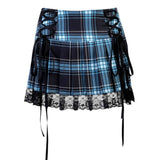 Gothic Grunge Summer Mini Skirt