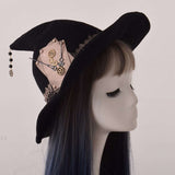 Black Gothic Witch Hat