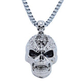 Retro Hip-hop Evil Skull Necklace