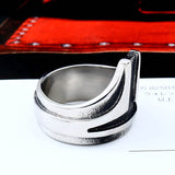 Stainless Steel Personality Men Ring