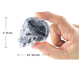 3D Skull Head 4 Grids Ice Cube Molder