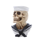 American Army Soldiers Helmet Skull Statue