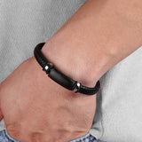 Gothic 3 Colors Men Woven Bracelet