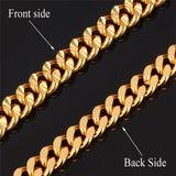 Men Miami Cuban Link Chain Bracelet