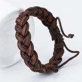 Gothic Fashion Charm Men's Leather Bracelets