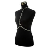 Gothic Women Body Chain Harness