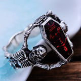 Vintage Punk Skeleton Men Ring