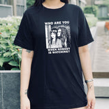 Who Are You Gothic Graphic Tee