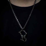 Vintage Punk Skull Necklace