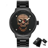 Gothic Fashion Pirate Style Skull Watch For Men