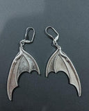 Gothic Bat Wing Punk Earrings