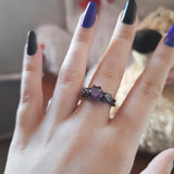 Aesthetic Black Witcher Goth Finger Ring