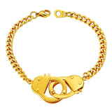 Men's Crime BFF Handcuff Bracelet