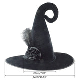 Halloween Witch Wizard Hat